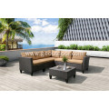 Garden outdoor modern Garden Patio rattan furniture set